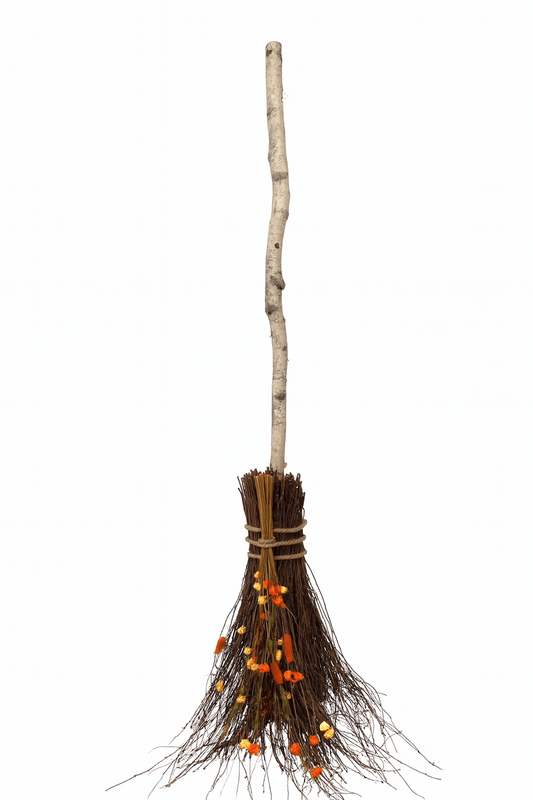 Decorated Witch's Broom